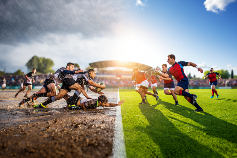 Weather and Field Conditions Determine Rugby Match Outcomes